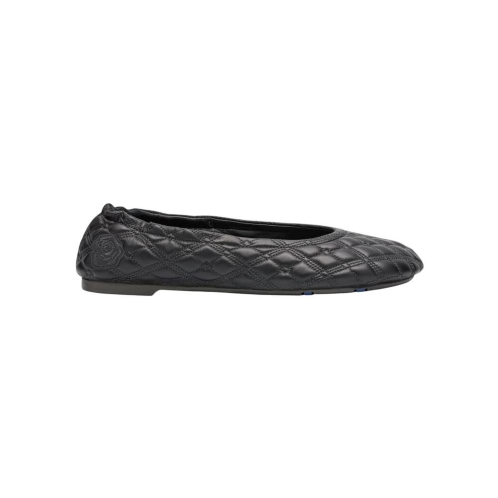 Burberry NIB Leather Sadler Ballerinas in Black Size 39